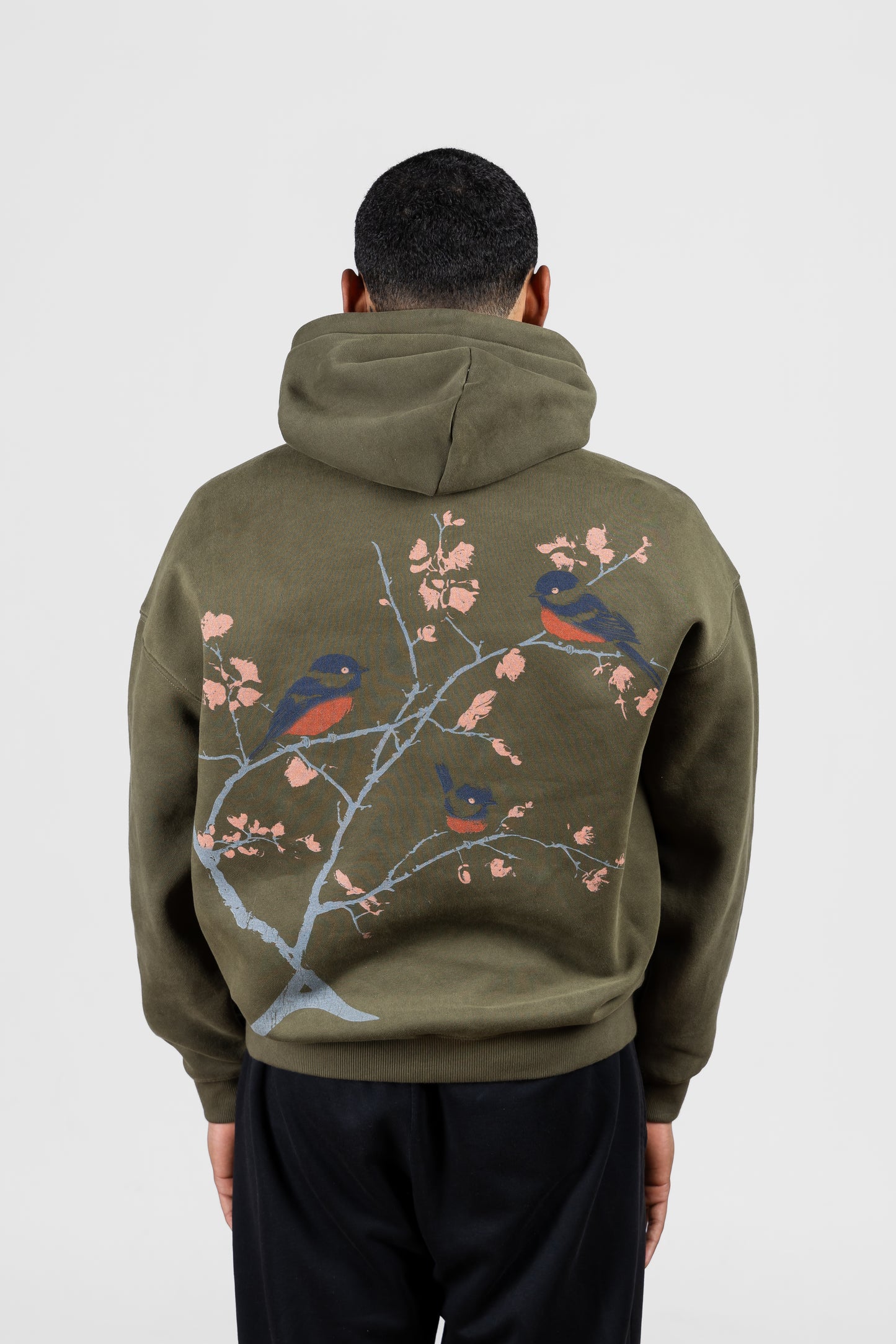 Birds On A Branch Hooded Sweatshirt