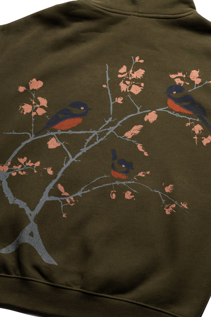 Birds On A Branch Hooded Sweatshirt